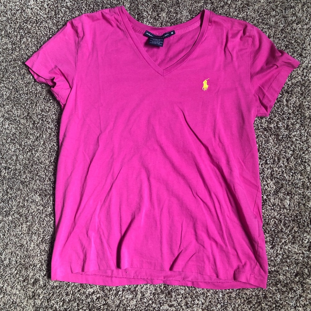 Pink POLO t-shirt